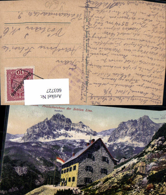 603727,Pyhrnbahn Prielschutzhaus Hinterstoder pub F. E. Brandt 808