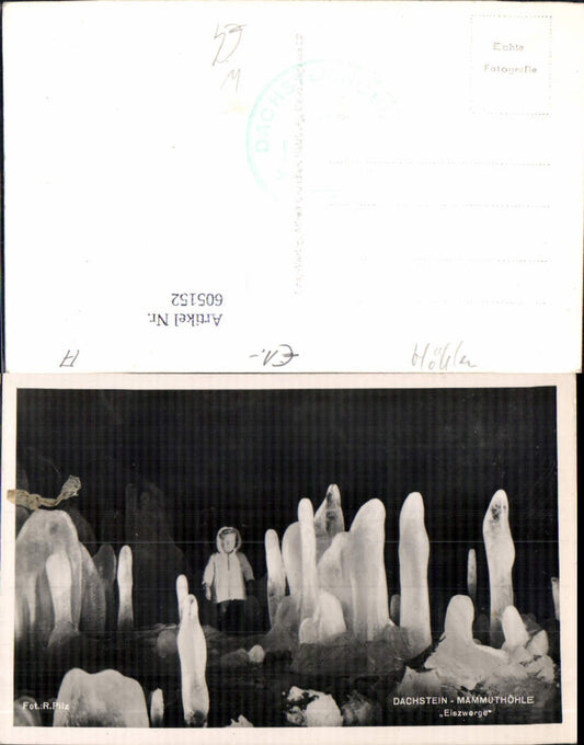 605152,Foto Ak Obertraun Dachstein Mammuthöhle Eiszwerge