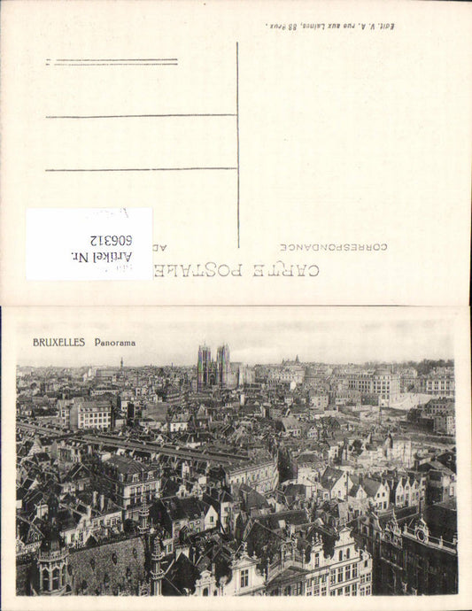 606312,Brüssel Bruxelles Panorama