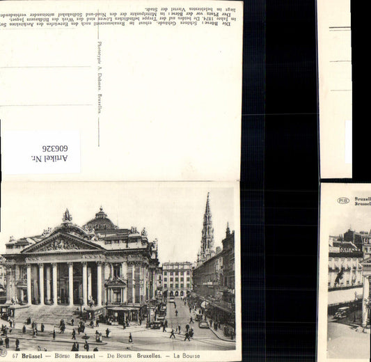 606326,Brüssel Bruxelles Börse De Beurs La Bourse
