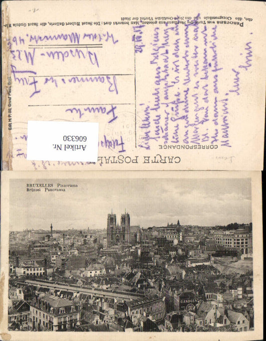 606330,Brüssel Bruxelles Panorama