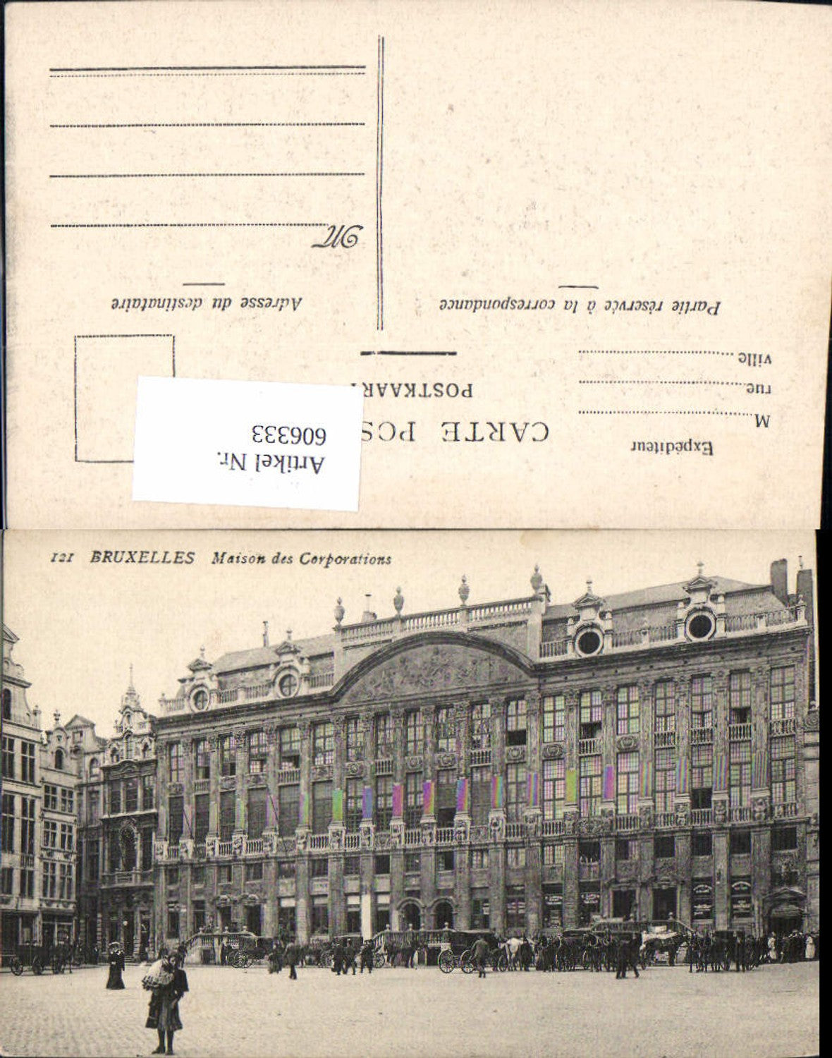 606333,Brüssel Bruxelles Maison des Corporations