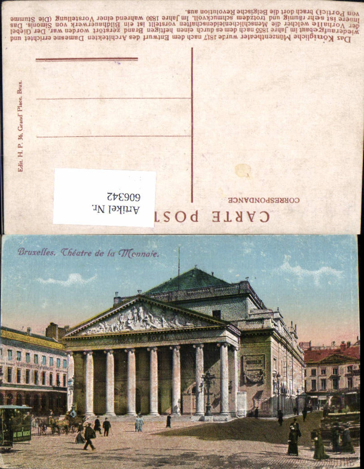 606342,Brüssel Bruxelles Theatre de la Monnaie Theater