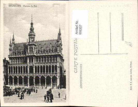 606357,Brüssel Bruxelles Maison du Roi