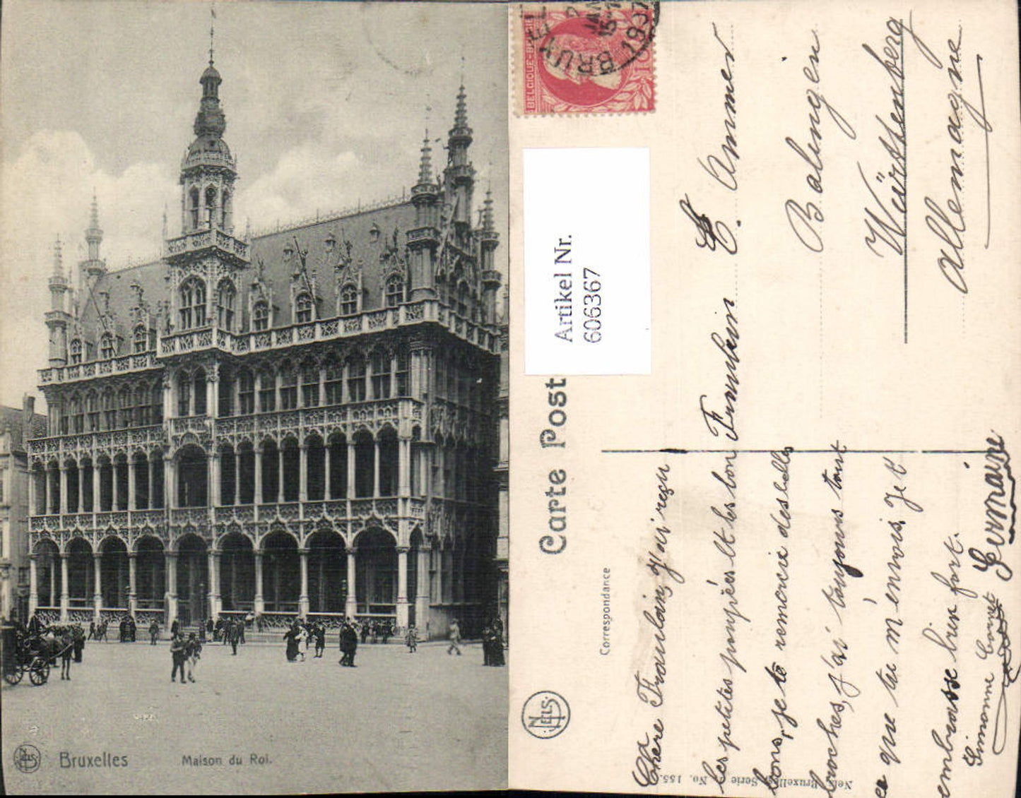 606367,Brüssel Bruxelles Maison du Roi Könighaus