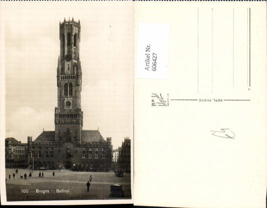 606427,Photo Ak Bruges Bruges Beffroi
