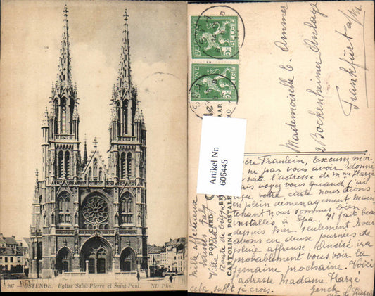 606445,Ostende Eglise Saint-Pierre et Saint-Paul Church Belgium