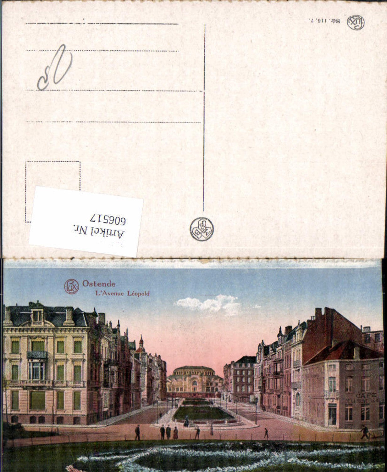 606517,Ostende L Avenue Leopold Belgium