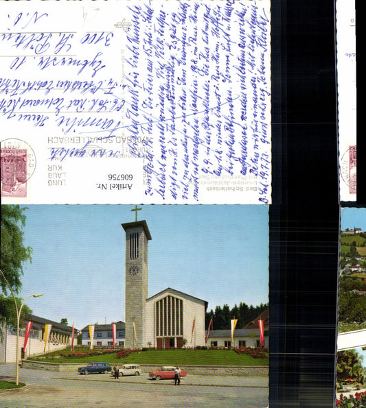 606756,Bad Schallerbach Lourdes-Jubiläumskirche m. Pfarrhof u. Saal