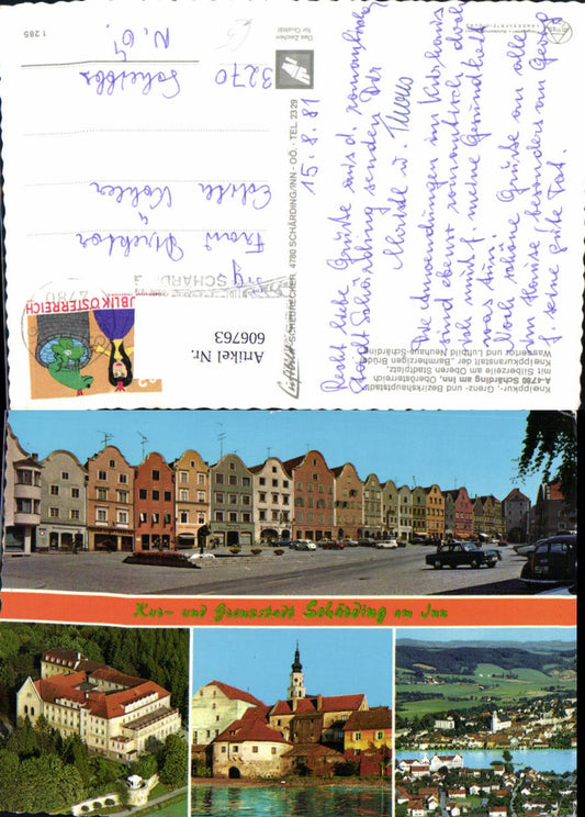 606763,Mehrbild Ak Schärding a. Inn Wassertor Kuranstalt Neuhaus-Schärding