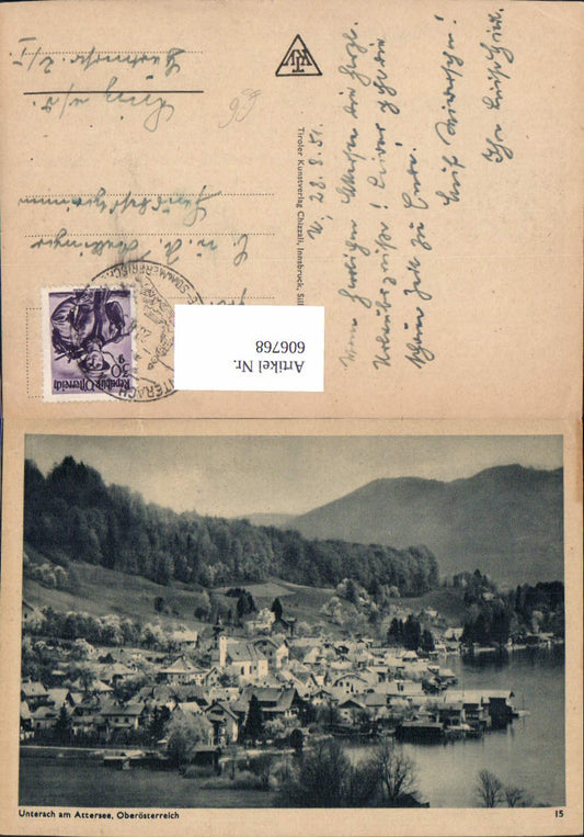 606768,Unterach a. Attersee Ansicht