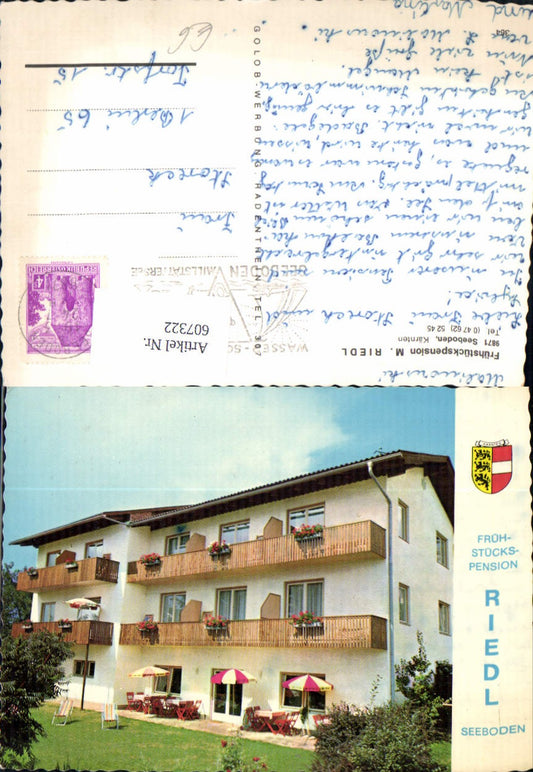 607322,Seeboden Frühstückspension M. Riedl