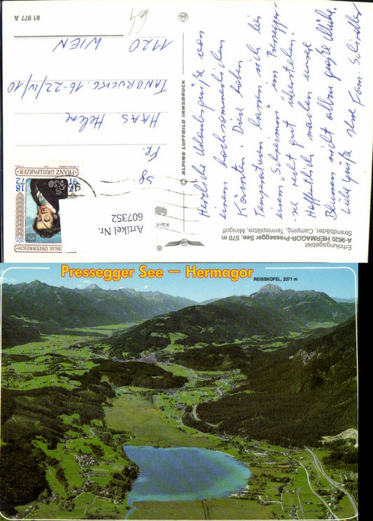 607352,Hermagor Pressegger See Totale