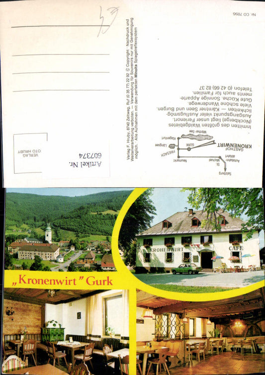 607374,Mehrbild Ak Gurk Gasthof Kronenwirt