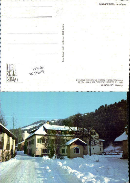 607443,Eisentratten in Kärnten Gasthof Lindenhof