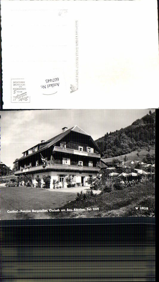 607445,Ossiach am Ossiachersee Gasthof Pension Burgstaller