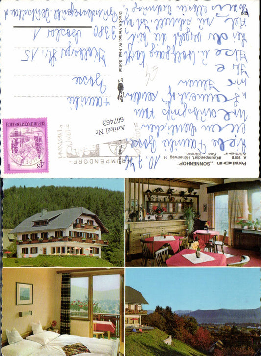 607463,Krumpendorf am Wörthersee Pension Sonnenhof