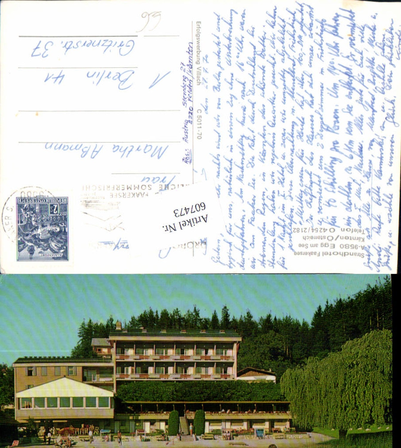 607473,Egg am See Strandhotel Faakersee Luftboot Boot