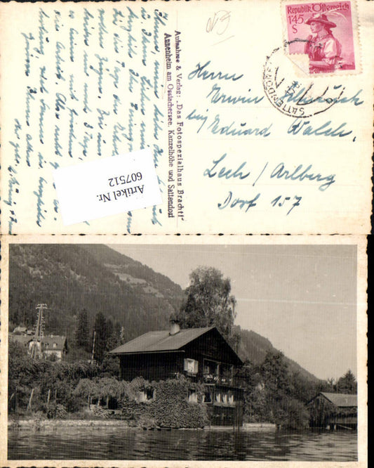 607512,tolle Foto-AK Annenheim am Ossiachersee Hotel Pension Haus