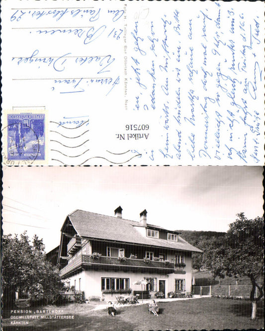 607516,Obermillstatt am Millstättersee Millstatt Pension Bartlhof