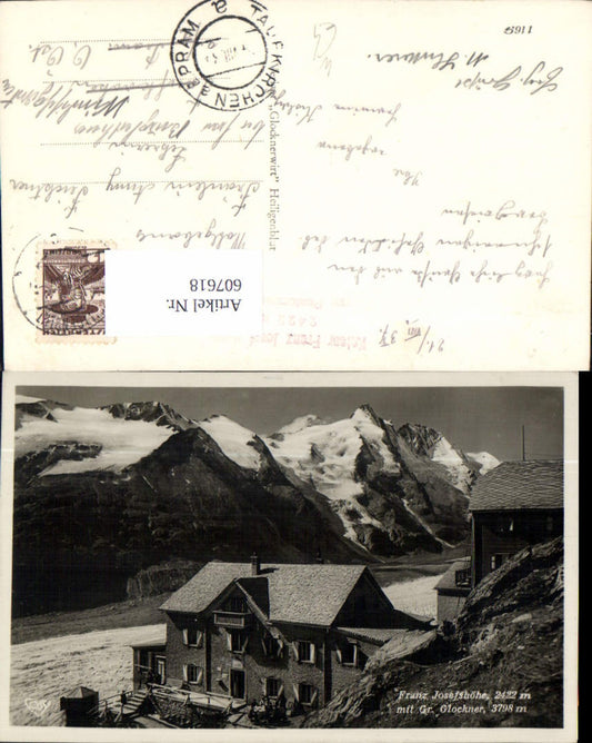 607618,Franz Josefshöhe m. Großglockner Heiligenblut am Großglockner