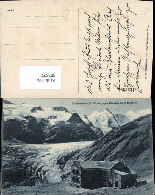 607627,Glocknerhaus geg. Großglockner Heiligenblut a. Großglockner