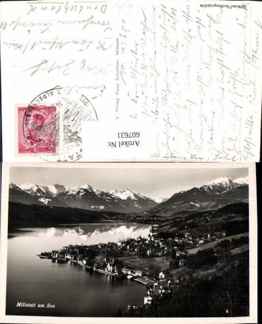 607631,Foto Ak Millstatt a. See
