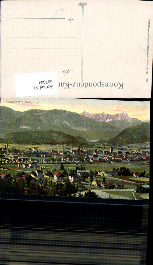 607644,Villach m. Mangart
