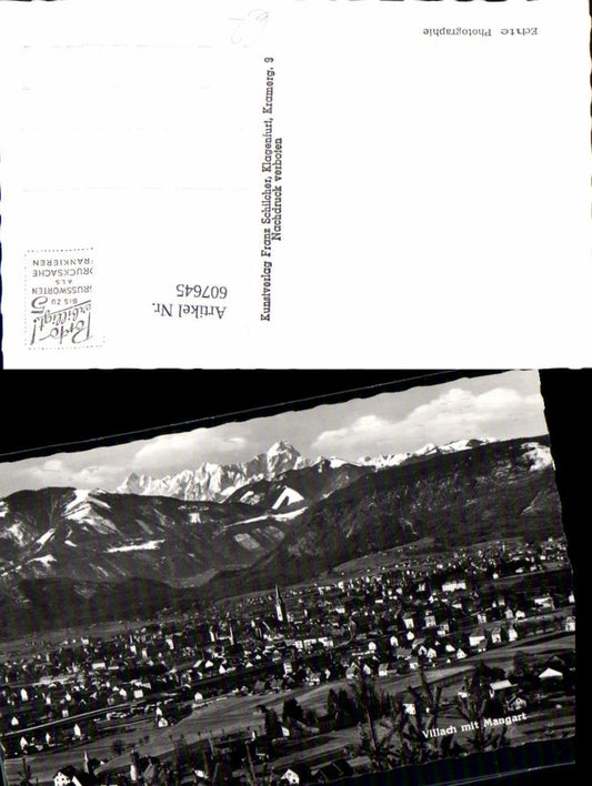 607645,Villach m. Mangart