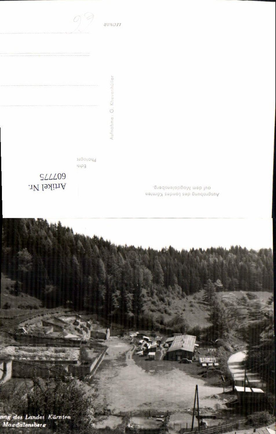 607775,Foto Ak Ausgrabung Magdalensberg Archäologie