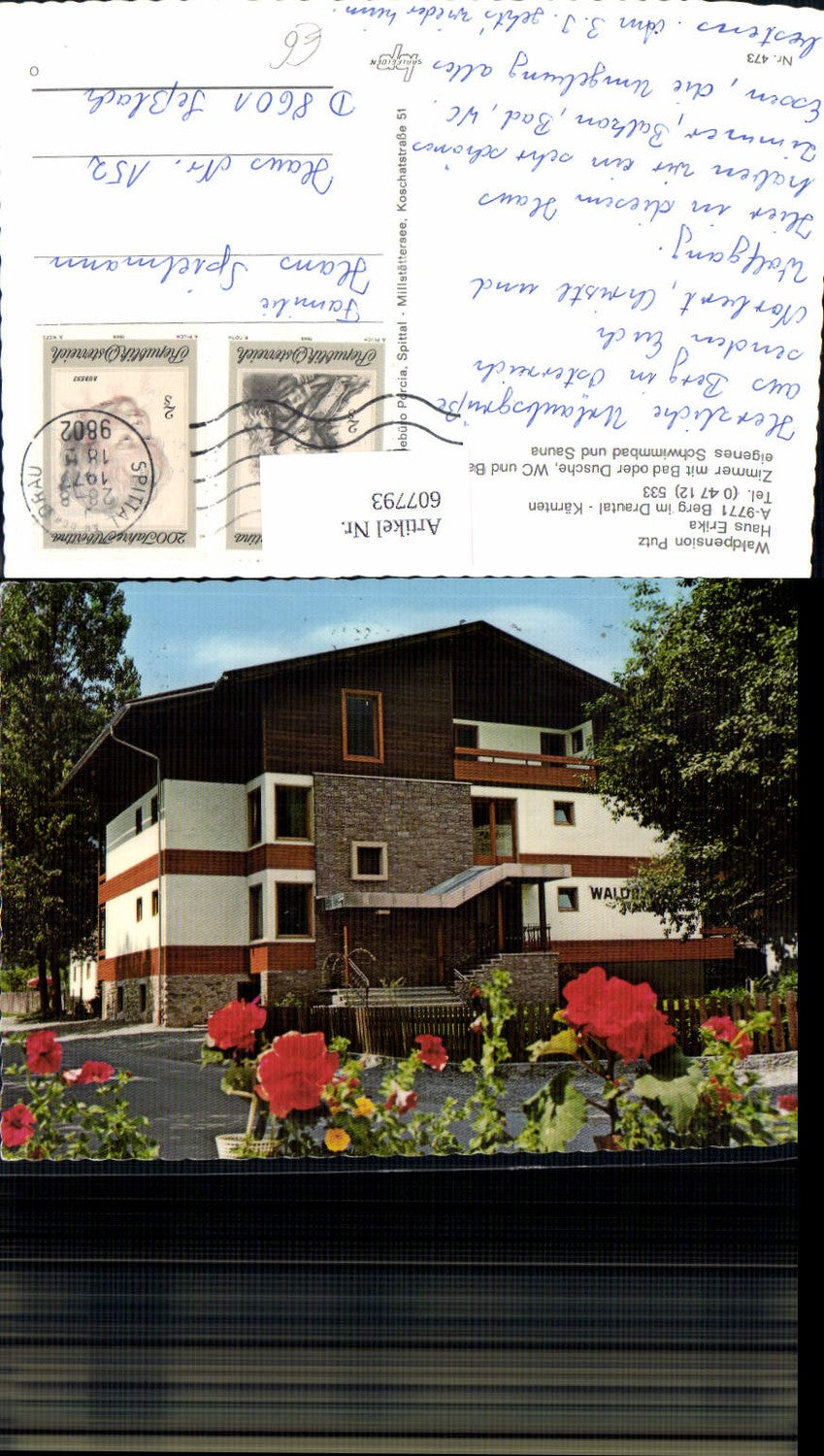 607793,Berg i. Drautal Waldpension Putz