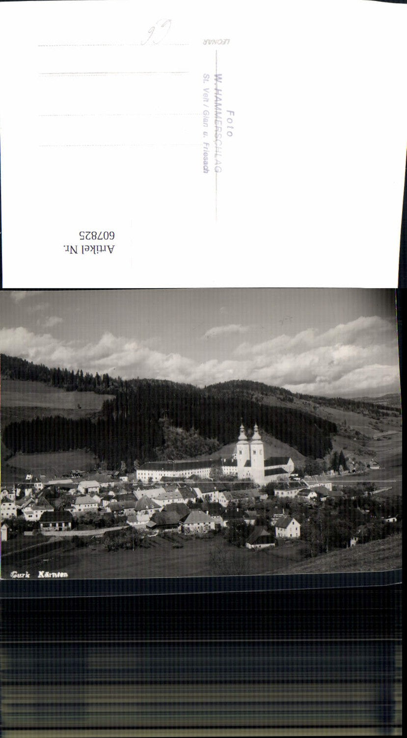 607825,Foto Ak Gurk Kärnten