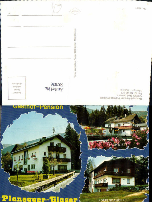 607836,Bad Lainach Gasthof Pension Planegger-Glaser