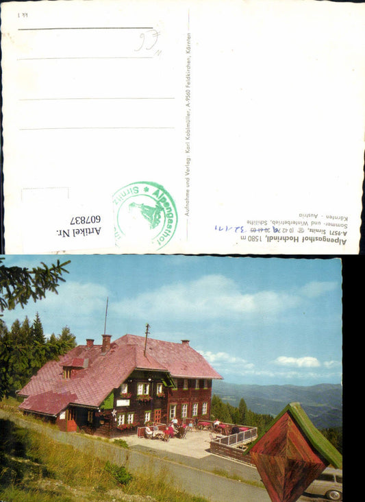 607837,Sirnitz Alpengasthof Hochrindl