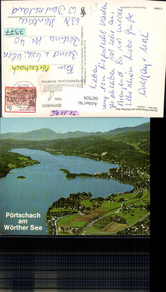 607939,Pörtschach a. Wörthersee Ansicht