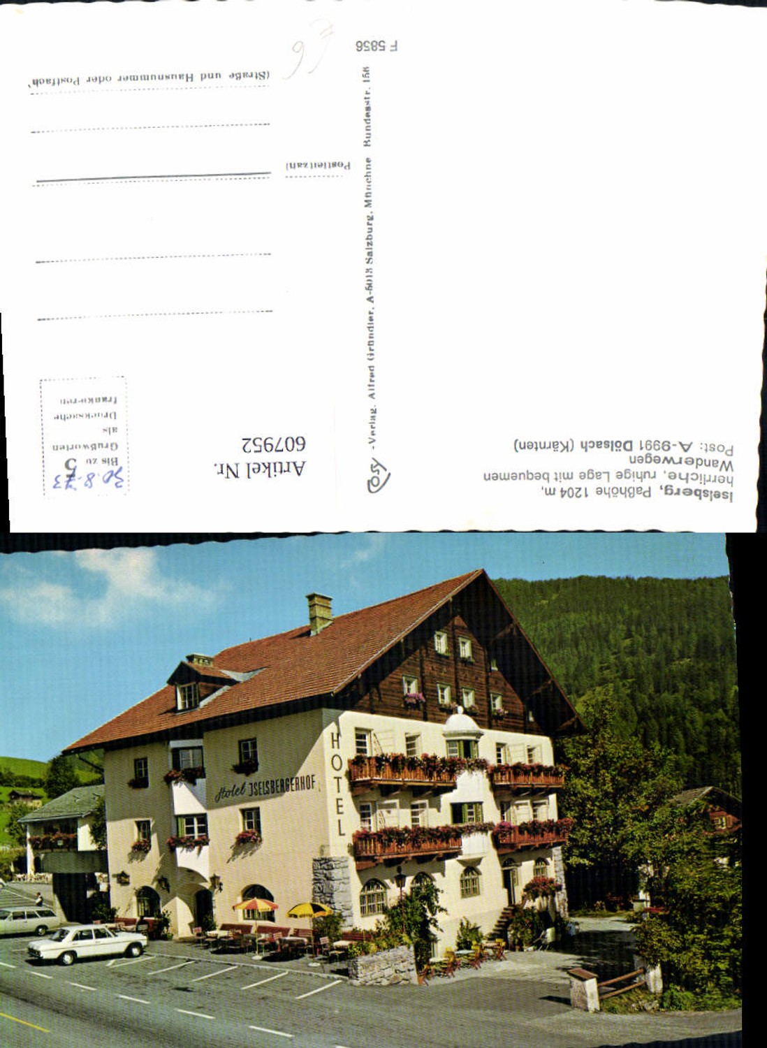 607952,Dölsach Iselsberg Paßhöhe Hotel Iselsbergerhof