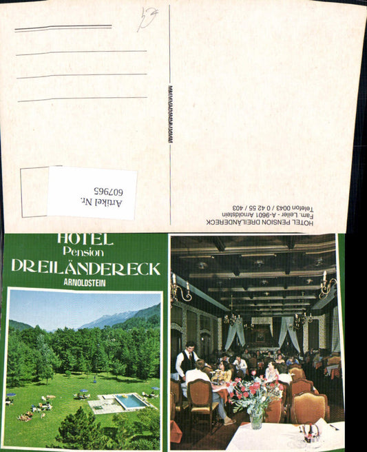 607965,Arnoldstein Hotel Pension Dreiländereck