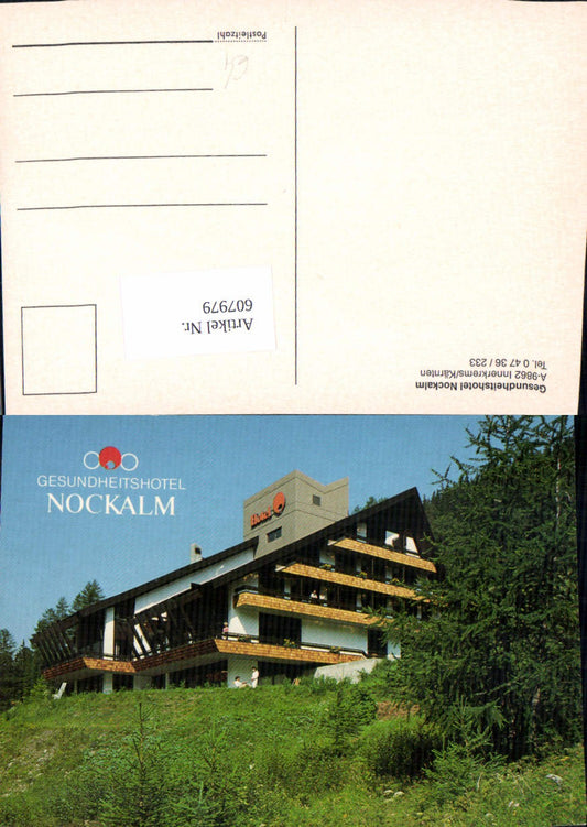 607979,Innerkrems Gesundheitshotel Nockalm