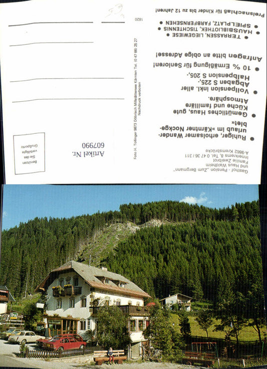 607990,Kremsbrücke Krems in Kärnten Gasthof Pension Zum Bergmann