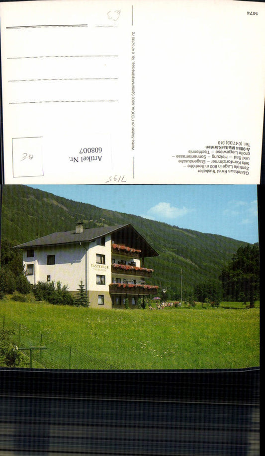 608007,Malta Kärnten Gästehaus Truskaller