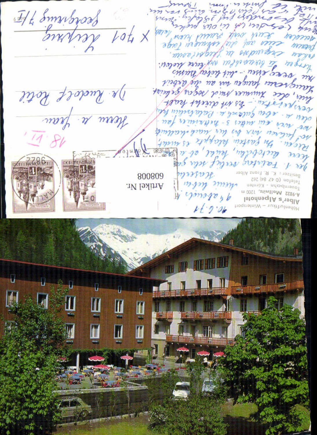 608008,Mallnitz Albers Alpenhotel