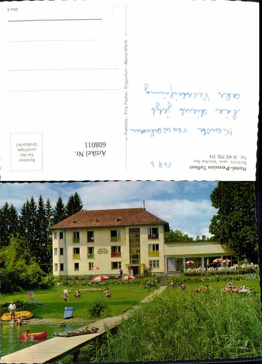608011,Reifnitz a. Wörthersee Hotel Pension Taffent