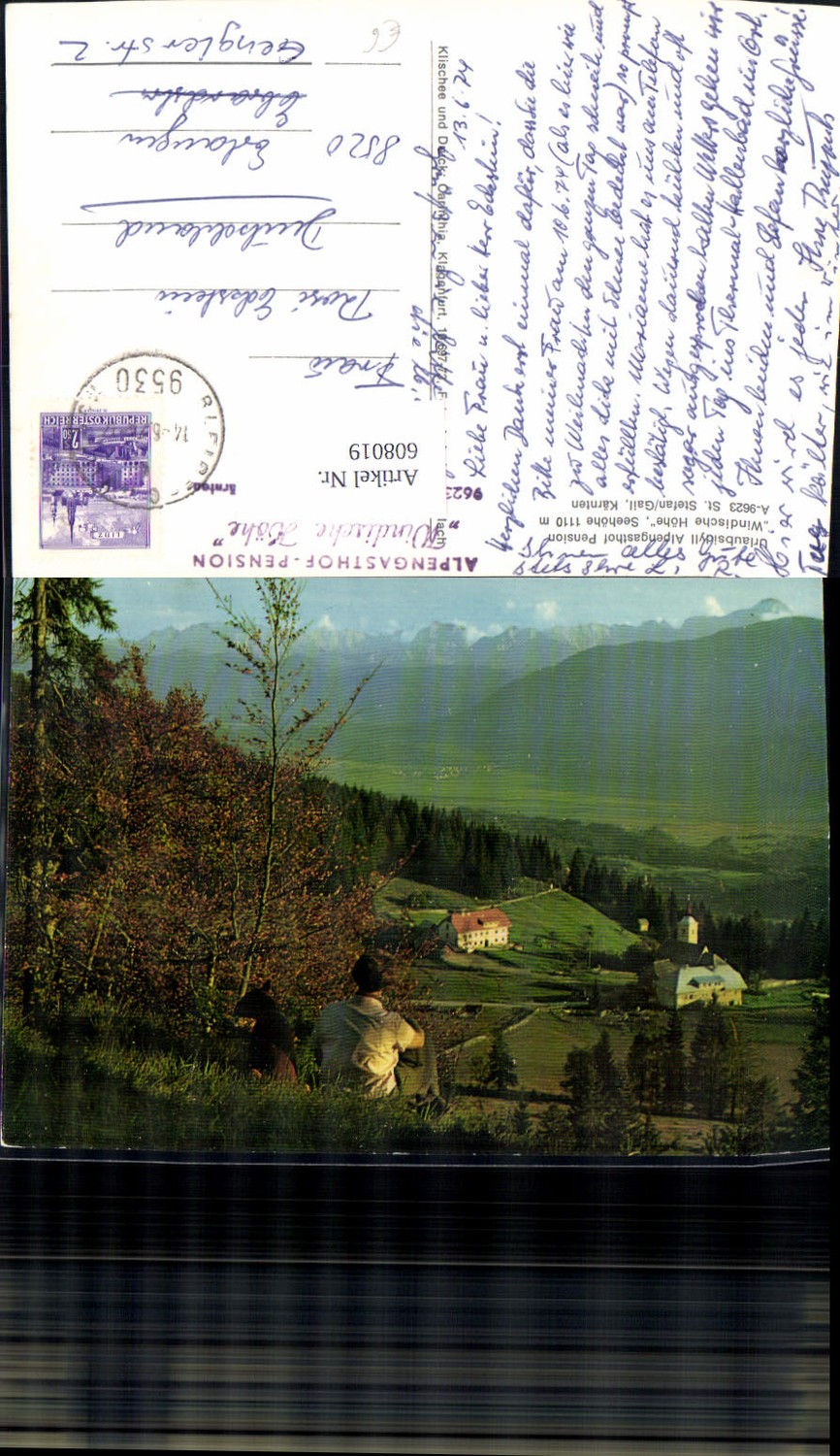 608019,Sankt Stefan im Gailtal Alpengasthof Pension Windische Höhe Hund