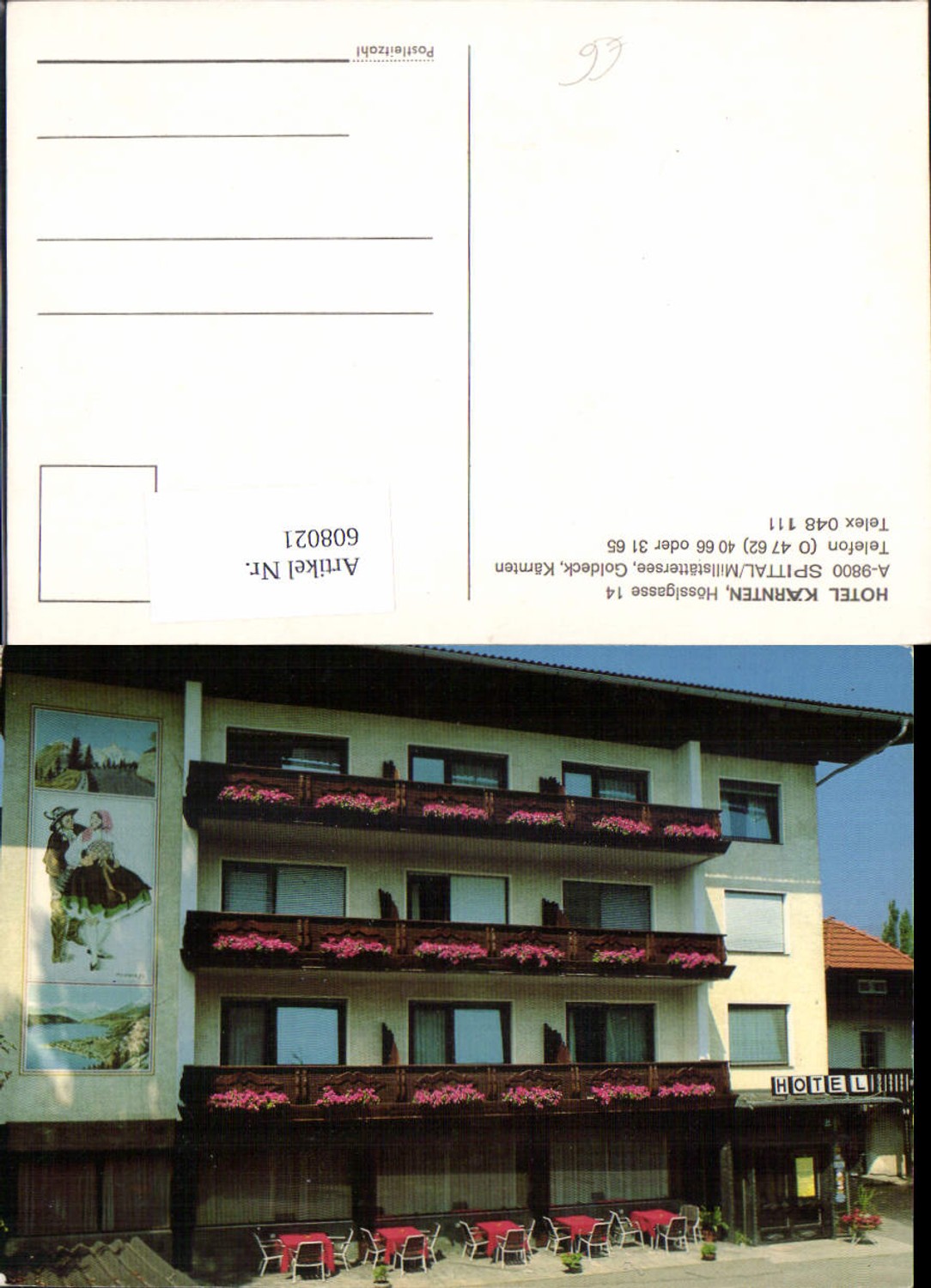 608021,Spittal Millstättersee Goldeck Hotel Kärnten