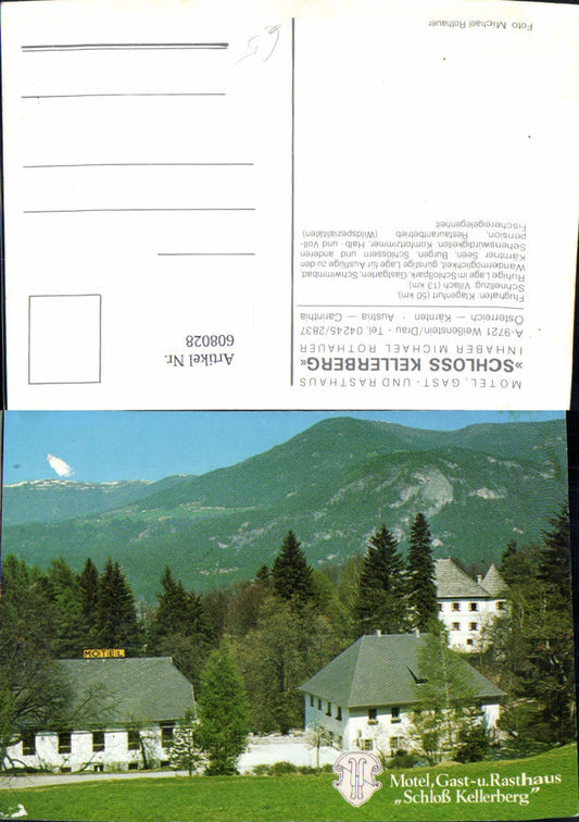 608028,Weißenstein a. d. Drau Motel Gasthaus Schloss Kellerberg
