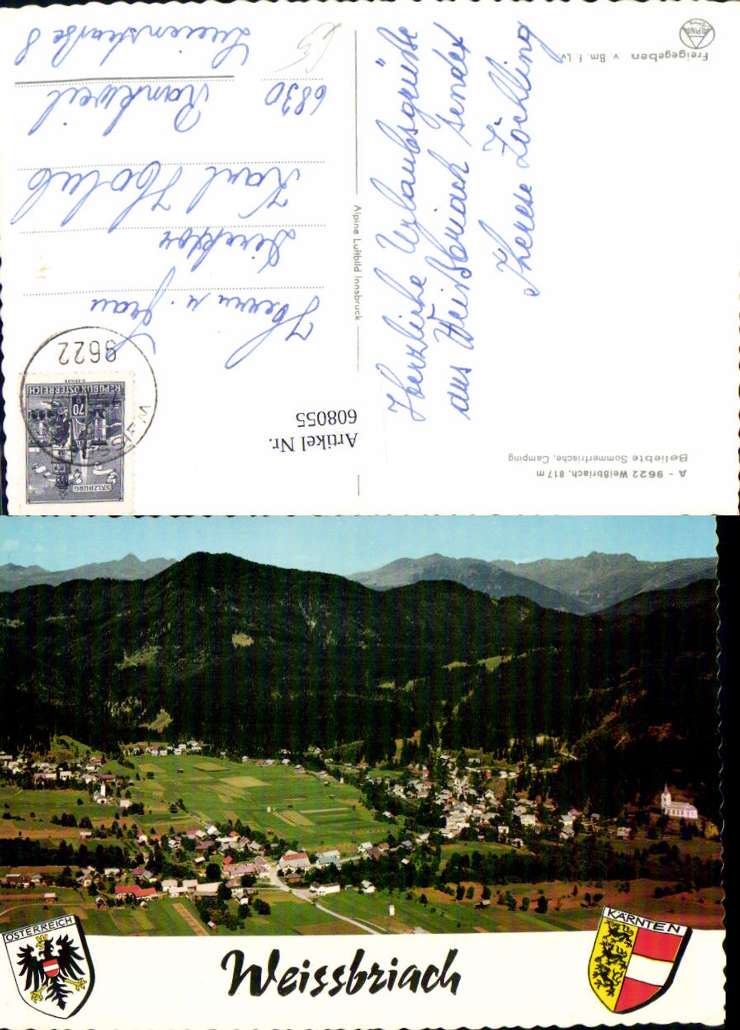 608055, Weißbriach Totale