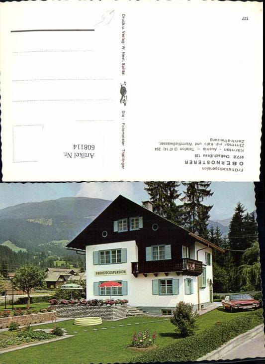 608114,Dellach i. Drautal Frühstückspension Obernosterer