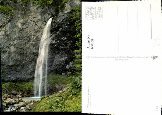 608158,Foto Ak Wildensteiner Wasserfall Wildenstein Robesch