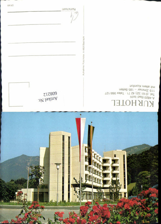608212,Bad Ischl Kurhotel