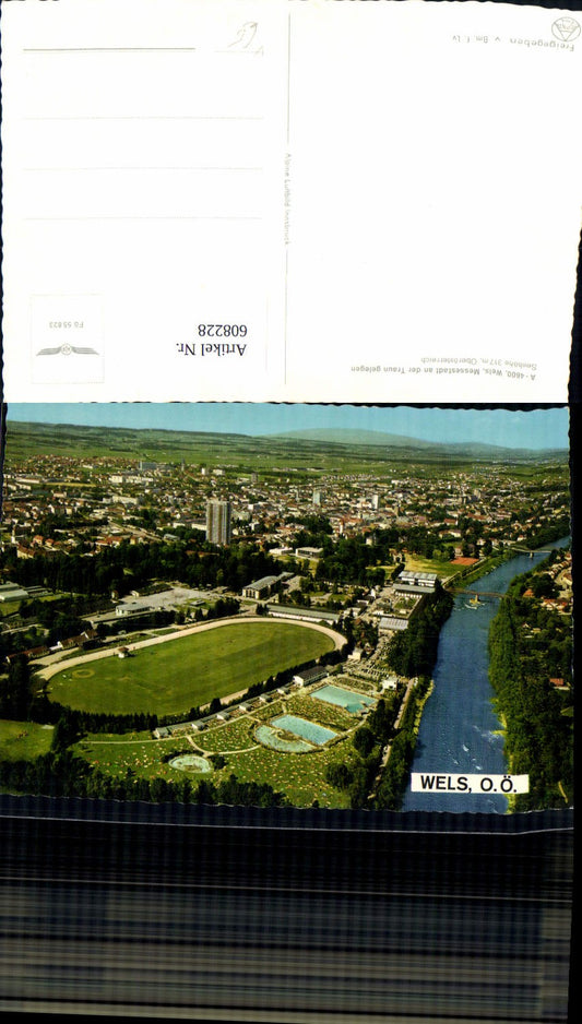 608228,Wels Totale pub Alpine Luftbild Fö 55823